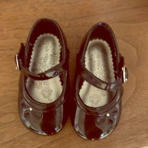 Stride Rite Black Patent Leather Shoes